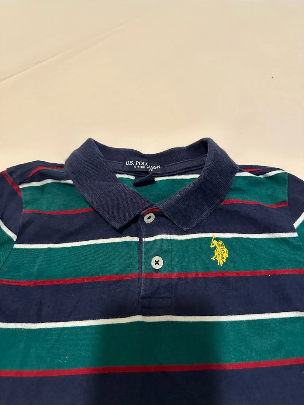 U.S. Polo Assn. Kids' Striped Polo Shirt - Bundle